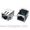 10/100base transformers 1x1 Tab Down RJ45 Single Port receiver filter without LED