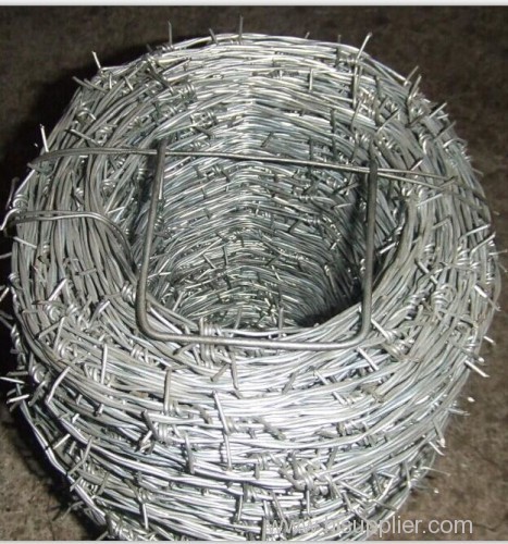 4 Points Galvanized Barbed Wire