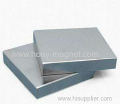 Block sintered neodymium magnets