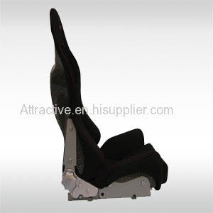 Universal adjustable black Car Racing Seat 