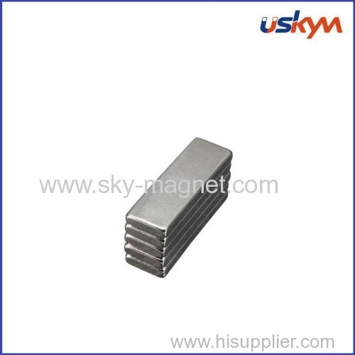 block neodymium magnet with nickel coating