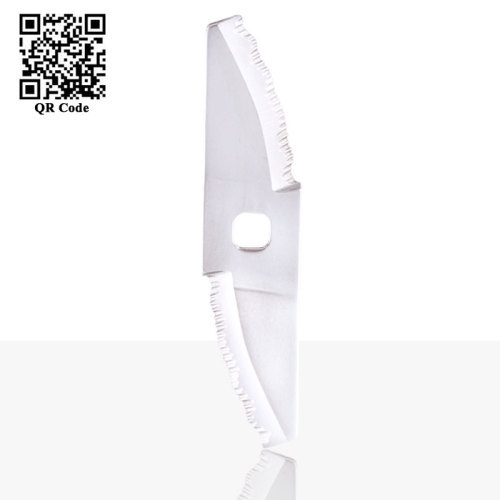Fast serrated meat blade