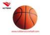 PVC brown heat Laminated Sports Basketball Size 7 official ball