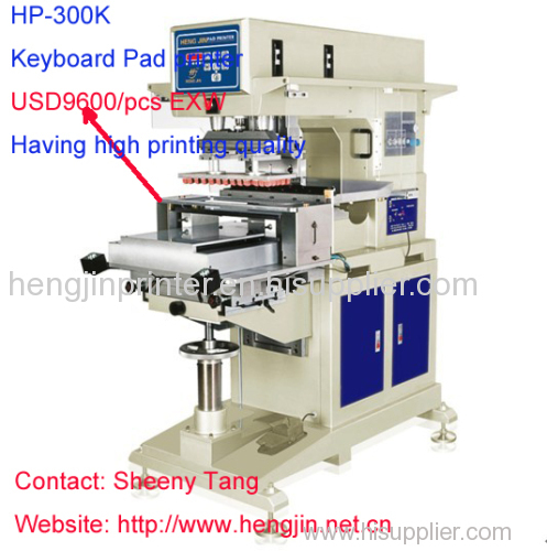 HengJin special well-designed Keyboard printing Pad printing machine