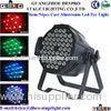 Aluminum Mixing Color LED Par Can Lights Disco Creative Stage Lighting