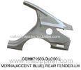 Steel Replacement Car Rear Left Fenders For Hyundai Verna / Solaris Aftermarket Sales 71503-0UC00