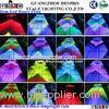 RGB Interactive LED Dance Floor Lights Graphic Effect For Wedding Decorating