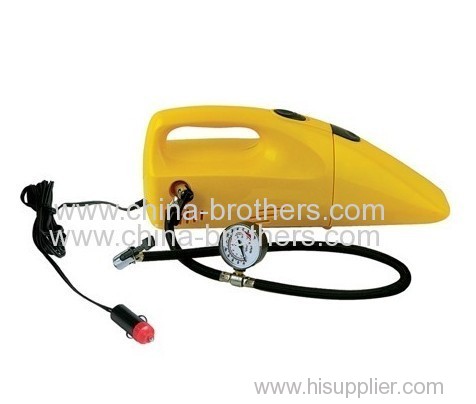 12v 2 in 1 inflator Car Vacuum Cleaner