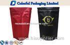 Glossy printing Zipper top Resealable Laminated Pouch With Bottom Gusset