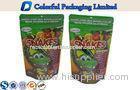 Recycle PET / PE stand up zipper pouch bags for Snacks / dry fruit