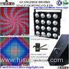 Dance Hall Matrix LED Wash Lights Cool Stage Effects Pro Sound Stage Lighting