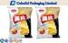 Recyclable laminated plastic potato chips bag with Back side sealing