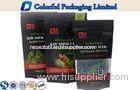 Tear Notch MOPP / VMPET reusable food packaging pouches for Candy / snack