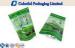 Aluminum Foil Matt Varnish Tea Packaging Bags With Ziplock / Tear Notch