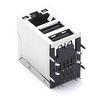 10/100Base-TX RJ45 / Single USB Combo Connector W / Transformer W / LED