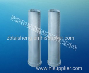 silicon nitride riser tube for low pressure die casting