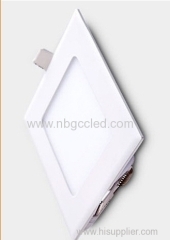 LEDSquare Panel Light Fixture with super white LEDs.8 Watt