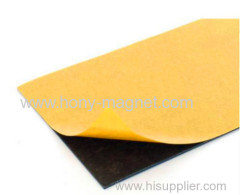 Wholesale smooth adhesive rubber magnet