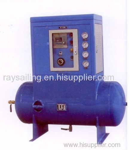 Horizontal type gas mixture ratio cabinet