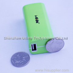 2600mAh Cute Power Bank with LED indicate