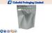 Matt Varnish stand up zipper pouch bags for cookies / snack / seafood