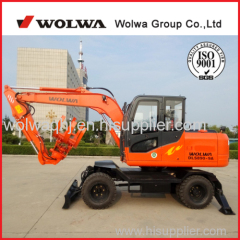 Direct factory 8 ton wood sugercane loader excavator for sale