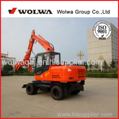 Wolwa factory 8 ton wheel cane and wood loader for sale