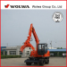 Wolwa factory 8 ton wheel cane and wood loader for sale