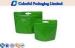 PET / VMPET / PE reusable stand up foil pouches With See Through Window