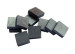 Grey epoxy coating bonded neodymium magnets square