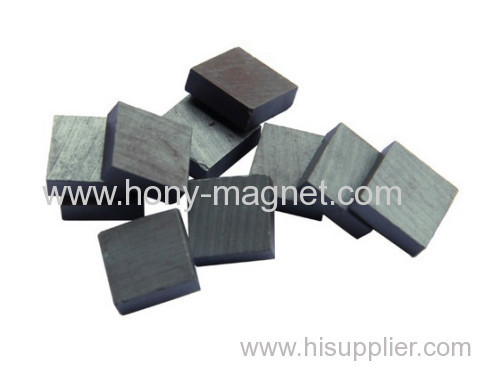 Grey epoxy coating bonded neodymium magnets square