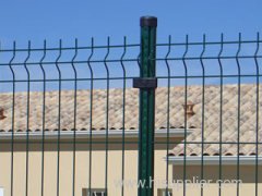 PVC Multi Post for welded fence