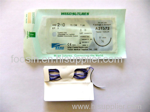 Sterile Surgical Suture PGLA