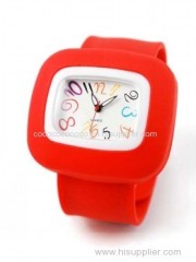 Hot selling fashion design silicone watch, Made in China