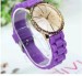 Colorful cute jelly watches hot selling silicone watch, Made in China