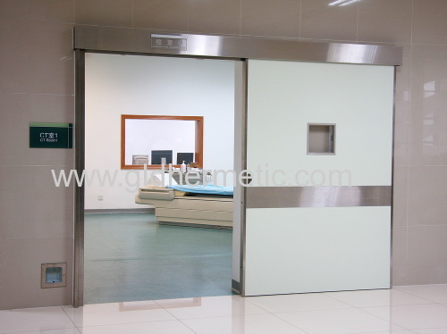 automatic hermetic sliding x-ray doors