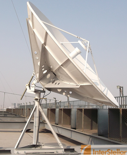 Earth station dish 3.7m C band antenna