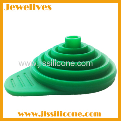 Colorful Silicone collapsible funnel