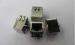 Tab Down 1-Port Integrated 1000M RJ45 Connectors with Transformer for Internet Camera