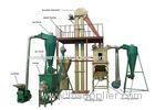 Wood / Straw Pellet Production Line , Low Energy Wood Pellet Maker Machine