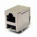 10/100Base-TX Multi Port (2x1) wiring rj45 jack 100 base t ethernet Connector with LED
