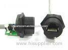 IP65 outdoor lighting moisture-proof RJ45 ethernet connector for signal and data