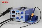2 in 1 hot air pcb digital soldering station with soldering iron holder