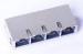 10 / 100 / 1000 Base POE RJ45 Connector Tab up with LED 25.4MM