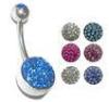 Hot selling 316 stainless steel fahion belly ring piercing jewelry