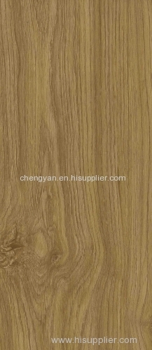 Vinyl flooring with wear layer coating