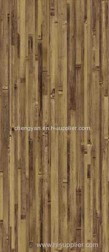 Vinyl flooring with wear layer coating