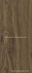 Vinyl flooring with wear layer coating