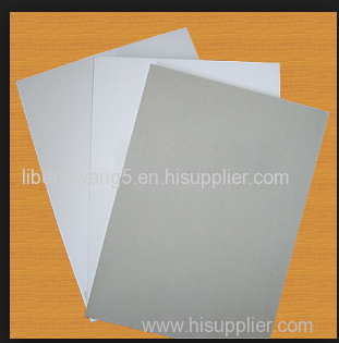 Coated white duplex board with grey back,Duplex Board White back