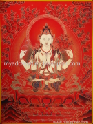 Tibetan Thangka Painting-works by Lama Sherab Gyatso